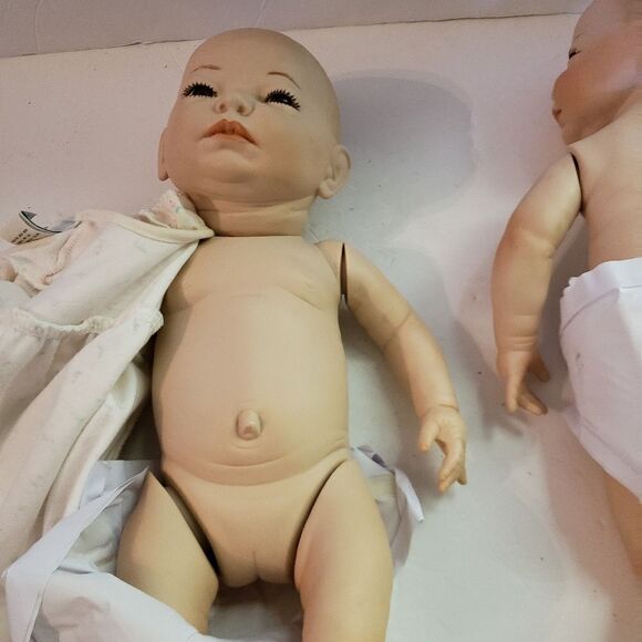 1988 Ann Pazseh Full Body Porcelain Twins - Picture 7 of 12